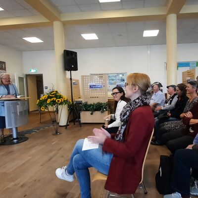 Er&ouml;ffnung des 39. Preetzer Papiertheatertreffen,