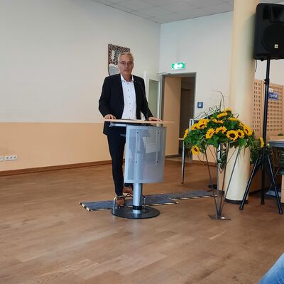 Er&ouml;ffnung des 39. Preetzer Papiertheatertreffen, Der B&uuml;rgermeister der Stadt Preetz
